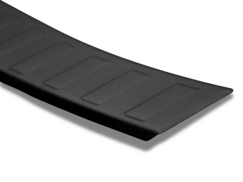 Ladekantenschutz mit Abkantung Edelstahl schwarz hochglanz passend für VW  T6