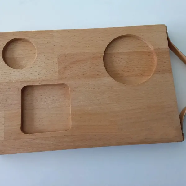 DIY Holztablett oder Kerzentablett For ONE für Ihre eigene Kreativität von Ideenreich