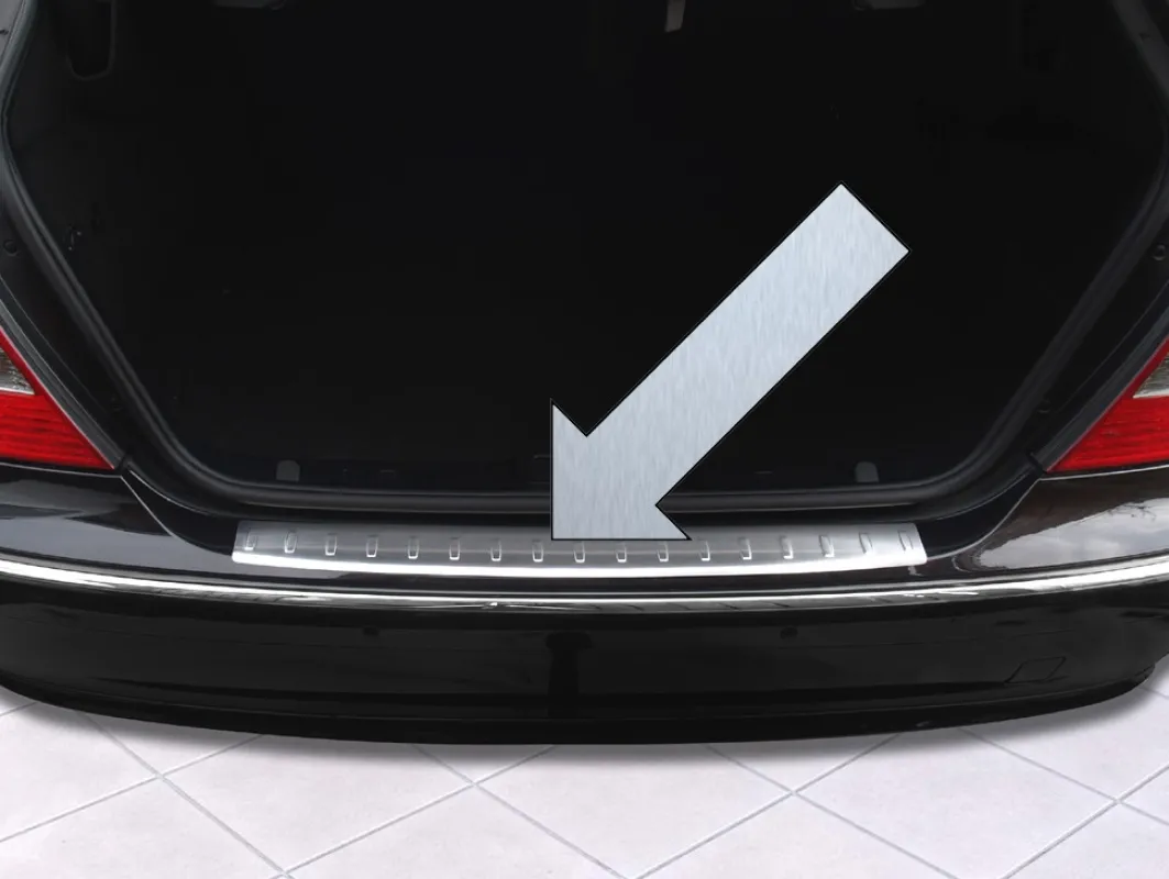 Ladekantenschutz V2A silber passend für Mercedes E-Klasse W211