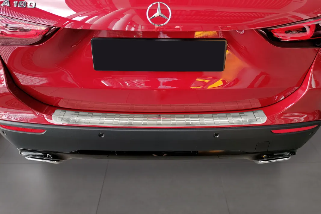 Ladekantenschutz V2A 2 Mercedes silber für H247 Typ passend GLA
