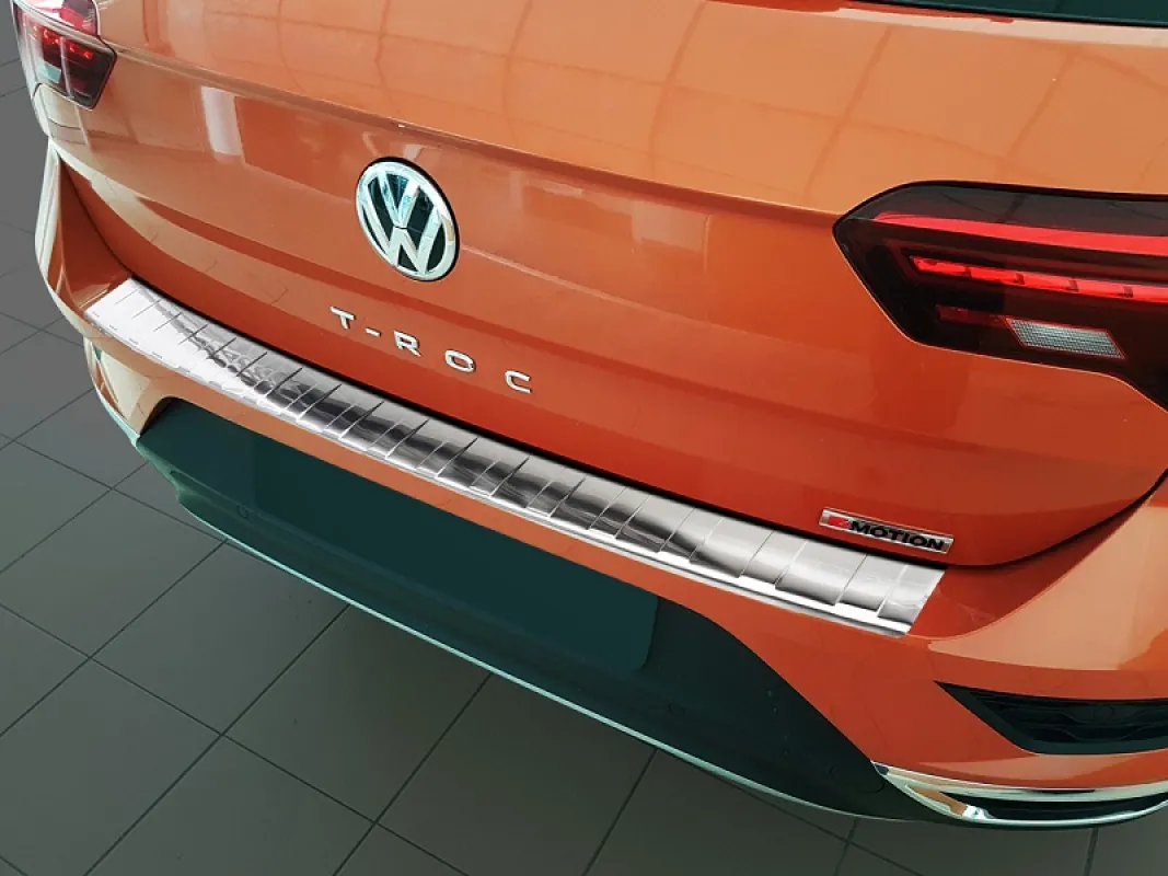 Ladekantenschutz für VW T-Roc Edelstahl Rostfrei Abkantung Bj. 2017
