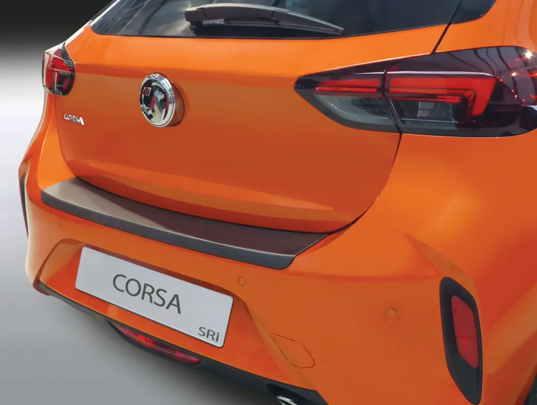 Corsa passend Opel Ladekantenschutz F für (Ultimate schwarz GS-Line) ABS u.