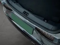 GRAPHIT schwarz Edelstahl Ladekantenschutz 2-teilig passend für Ford Mustang Mach-E ab 12/2020
